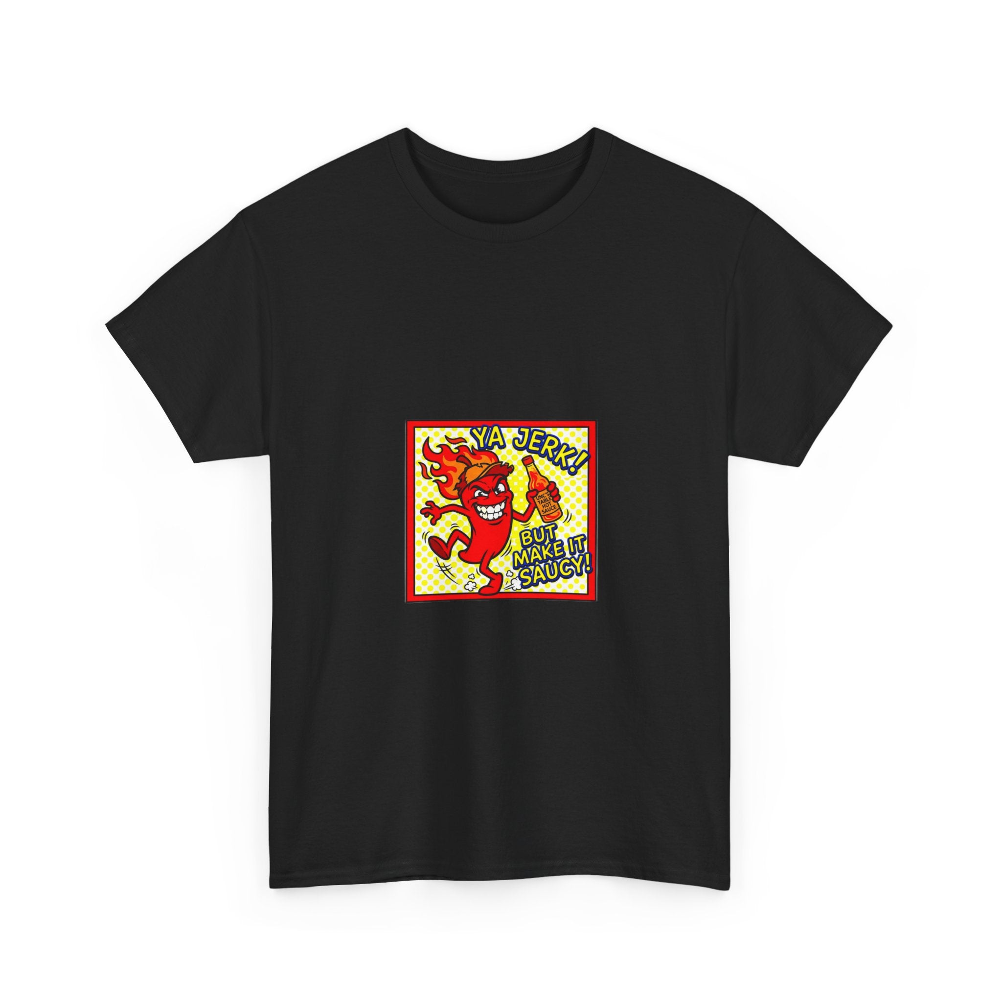 Unc's Table Ya Jerk Pepper Comic Tee — T-Shirt