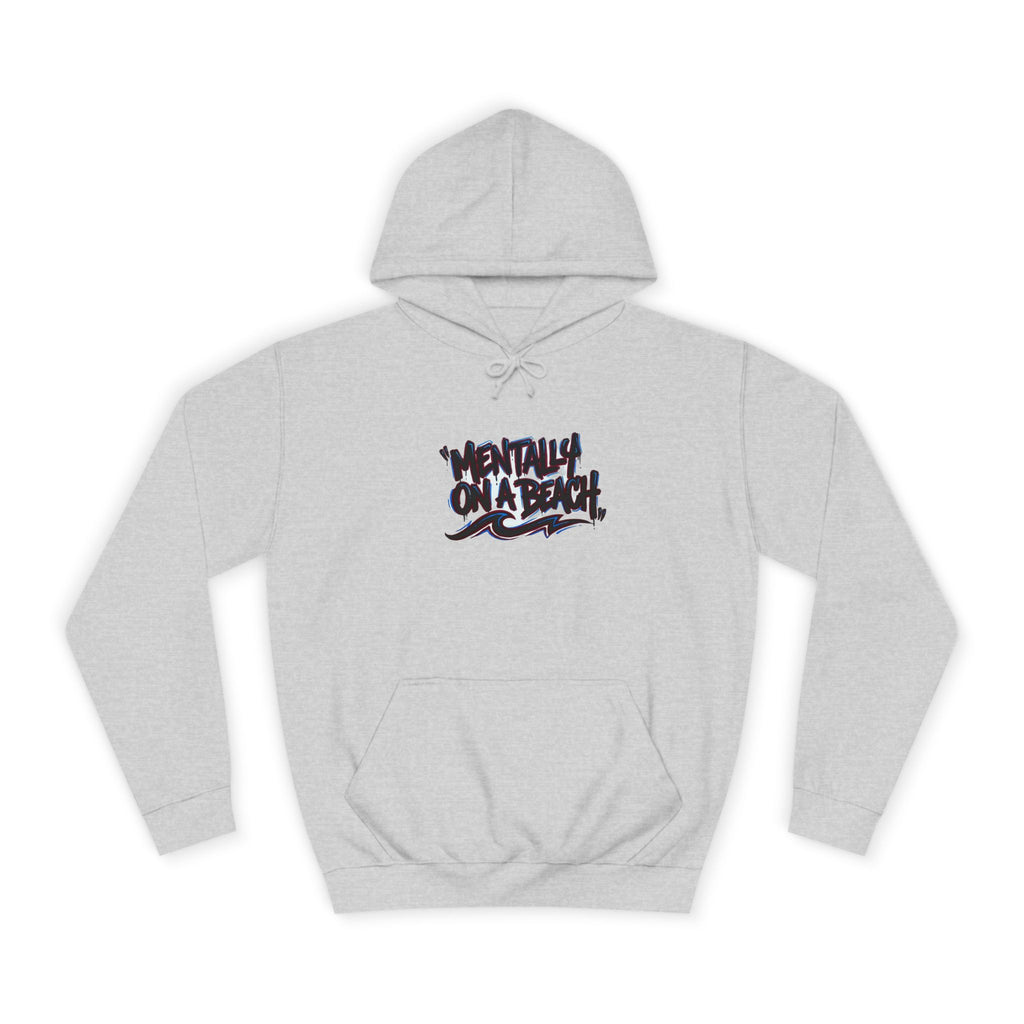 Mentally On A Beach Viral Meme Tee — Hoodie
