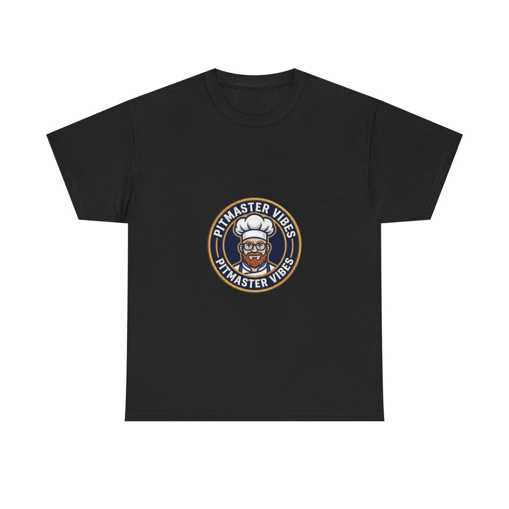 Unc's Table Pitmaster Vibes Patch Logo — T-Shirt