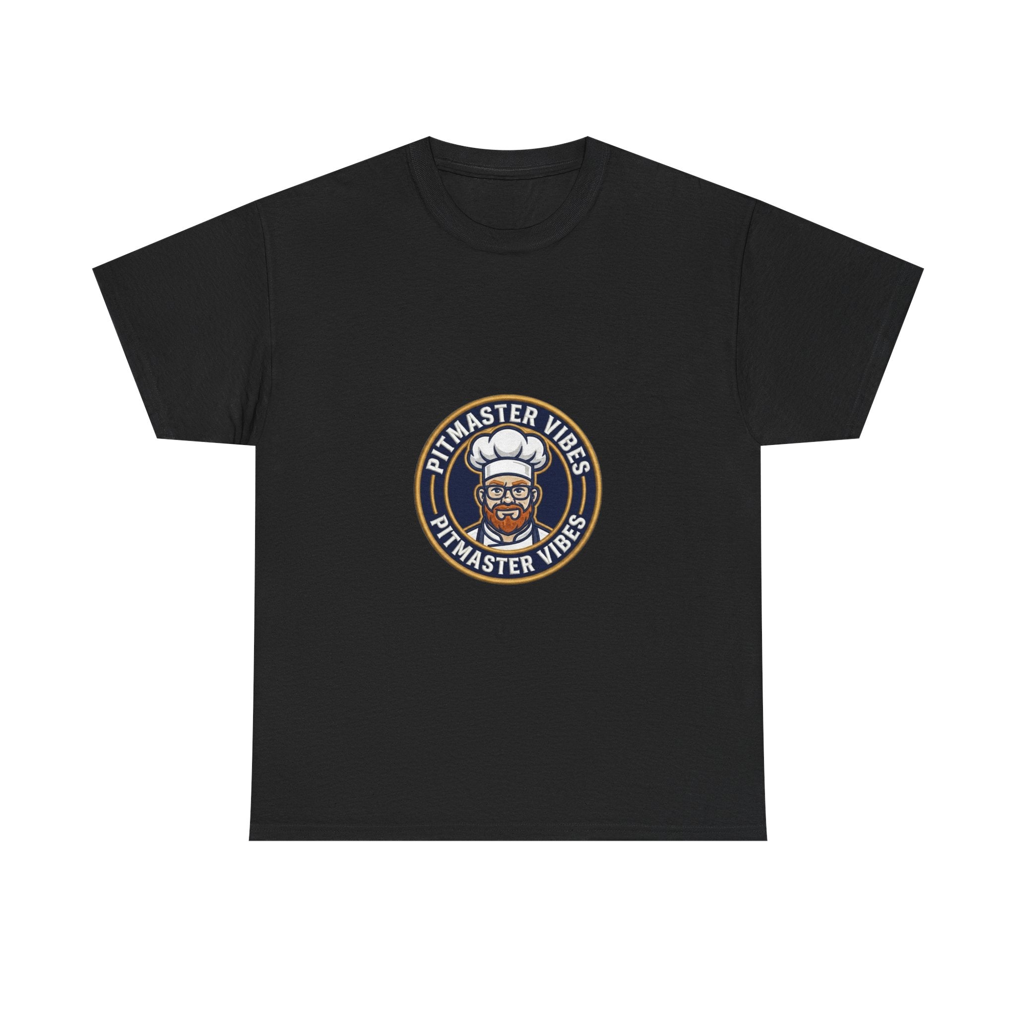 Unc's Table Pitmaster Vibes Patch Logo — T-Shirt
