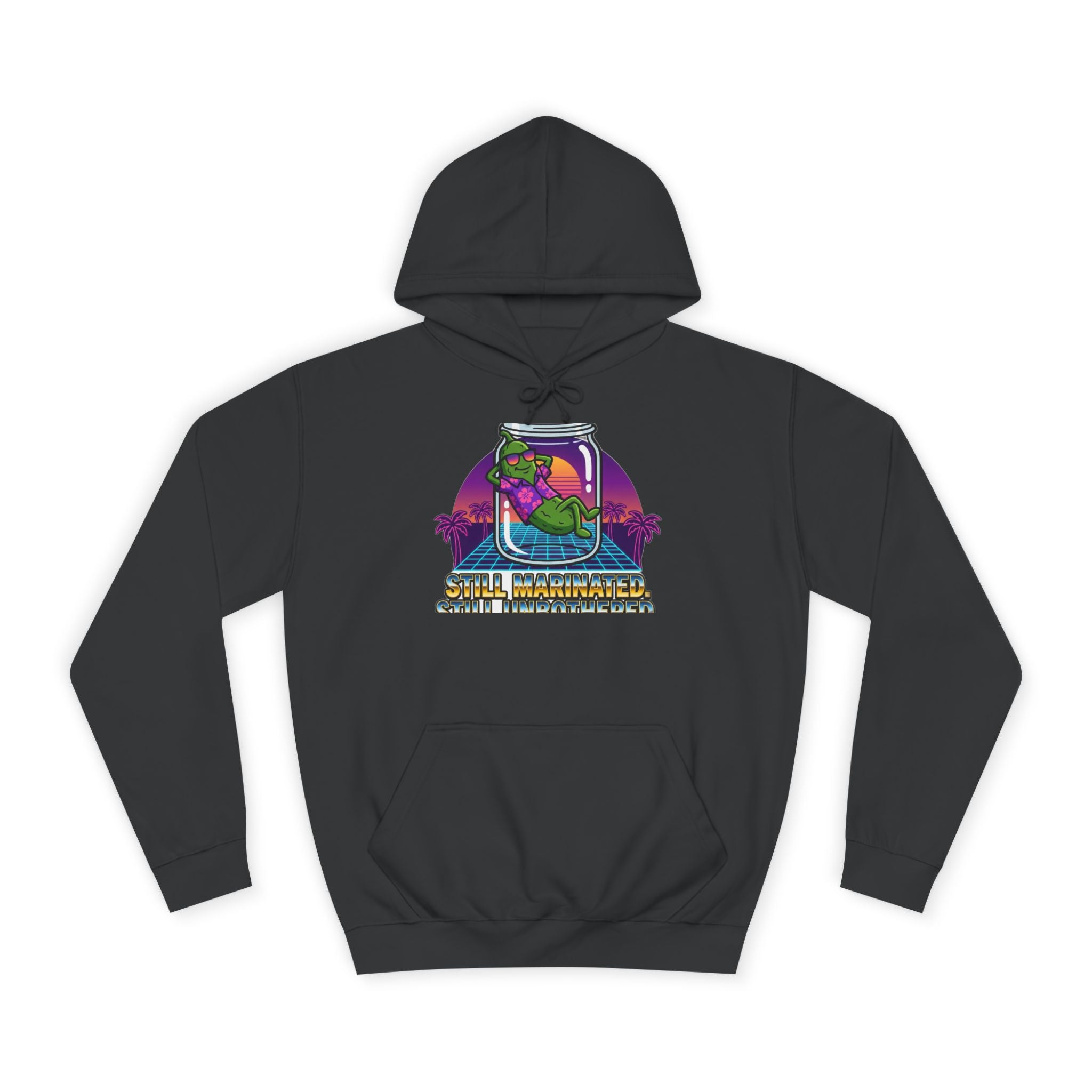 Unc's Table: Marinated & Unbothered Vaporwave Tee — Hoodie