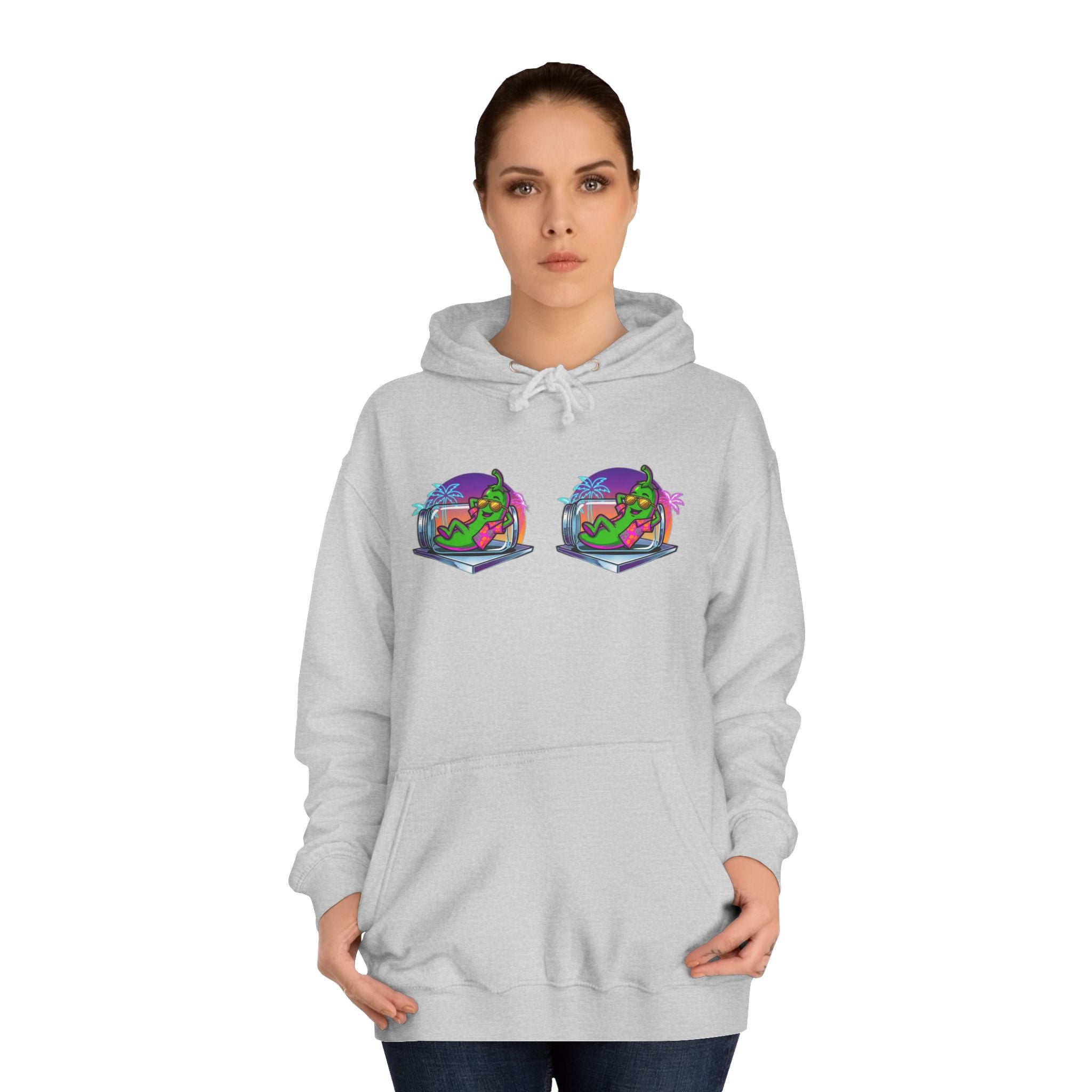 Unc's Table: Marinated & Unbothered Vaporwave — Hoodie
