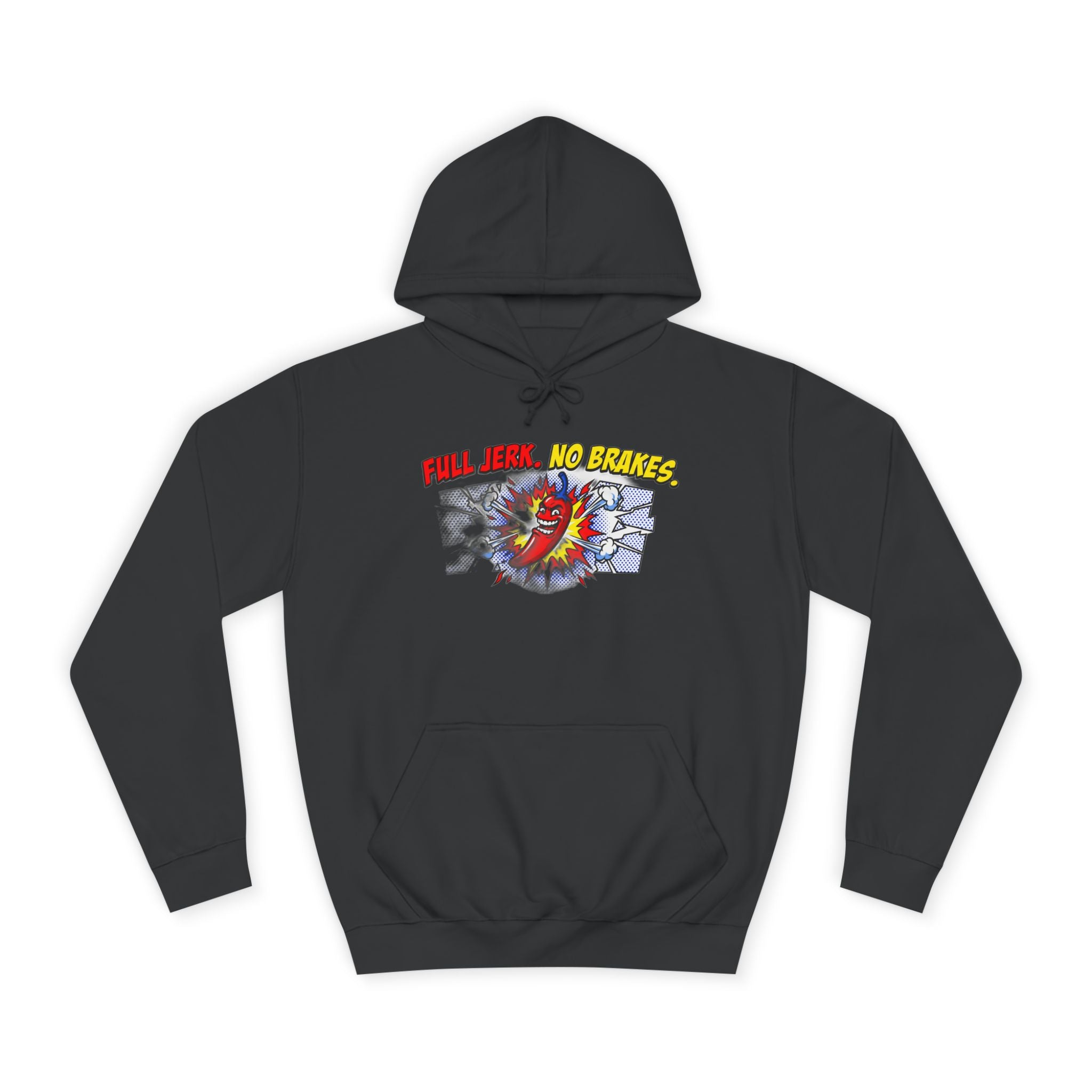 Unc's Table: Full Jerk No Brakes Comic Tee — Hoodie