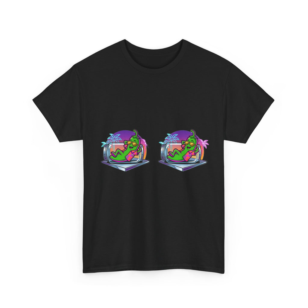 Unc's Table: Marinated & Unbothered Vaporwave — T-Shirt