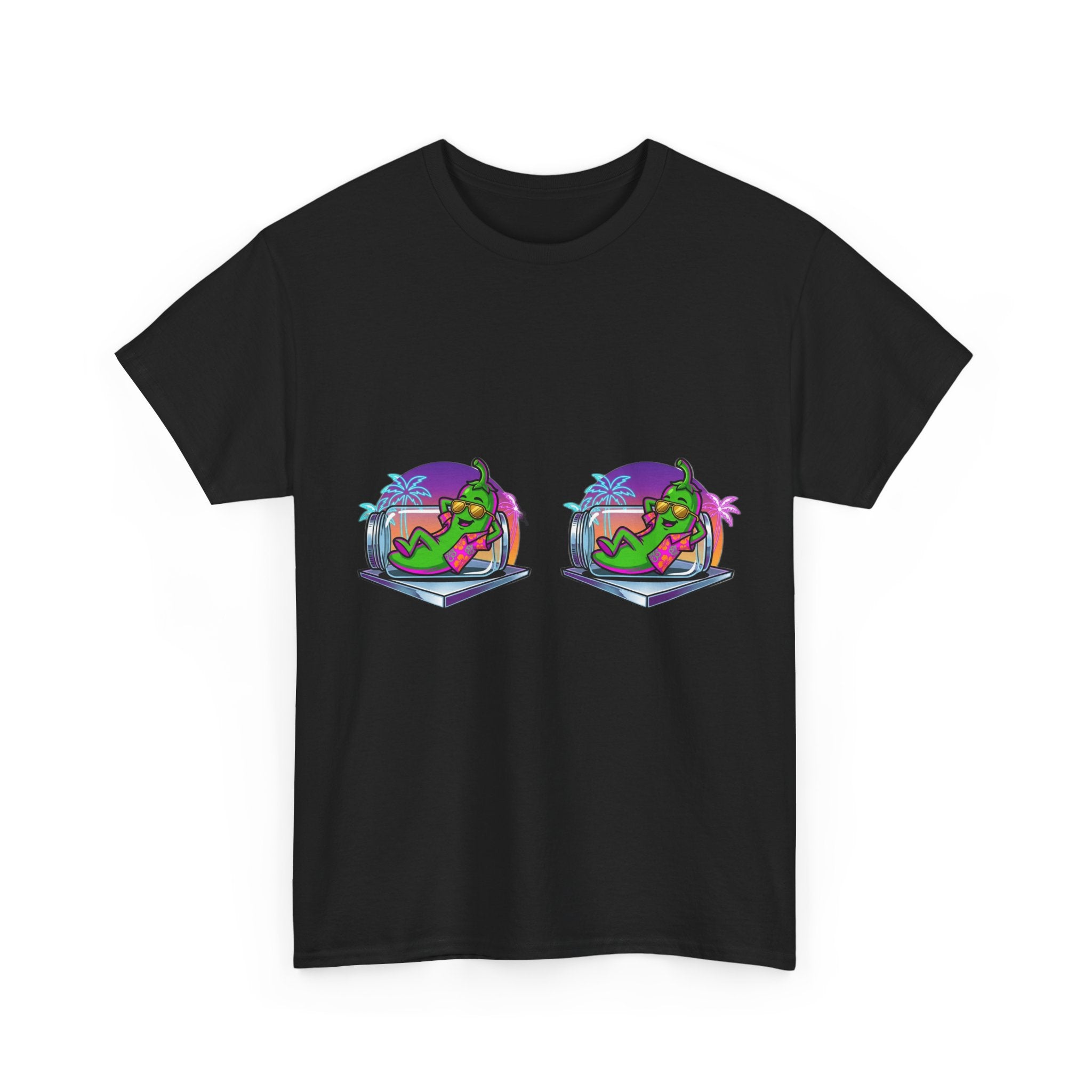 Unc's Table: Marinated & Unbothered Vaporwave — T-Shirt