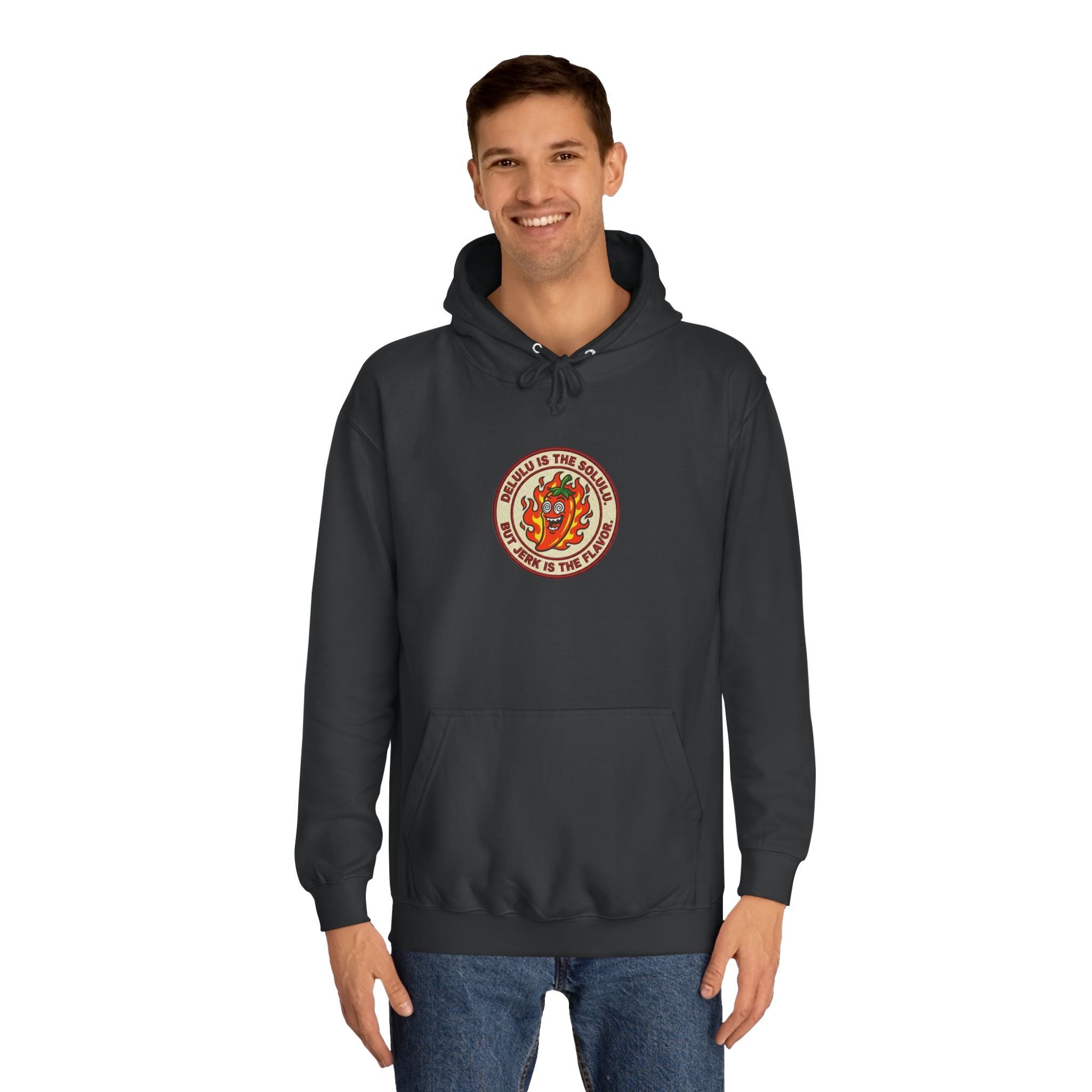 Unc's Table: Ya Jerk Delulu Patch Tee — Hoodie