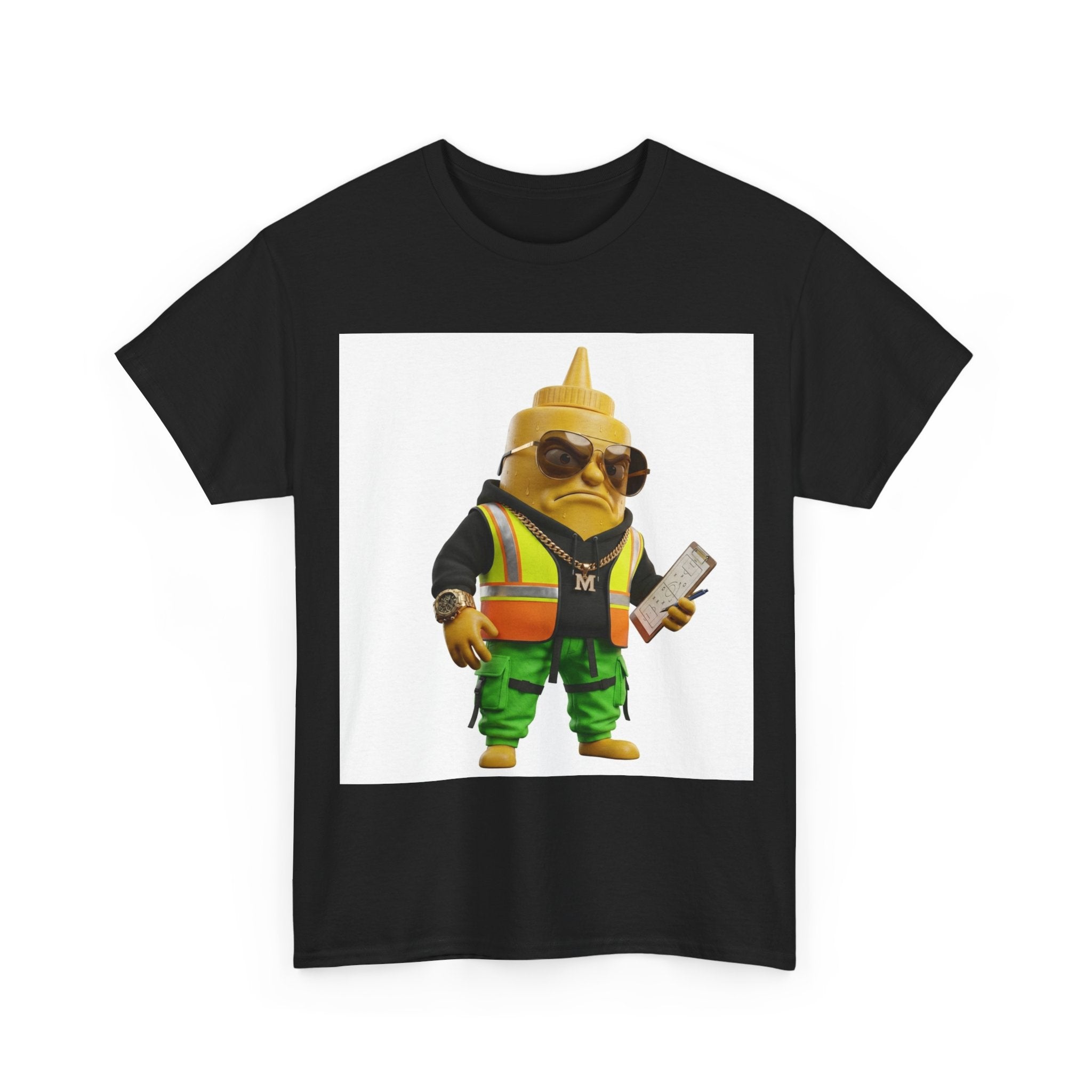 Unc's Table Muusttaarrdd Crew Huddle Vaporwave Tee — T-Shirt