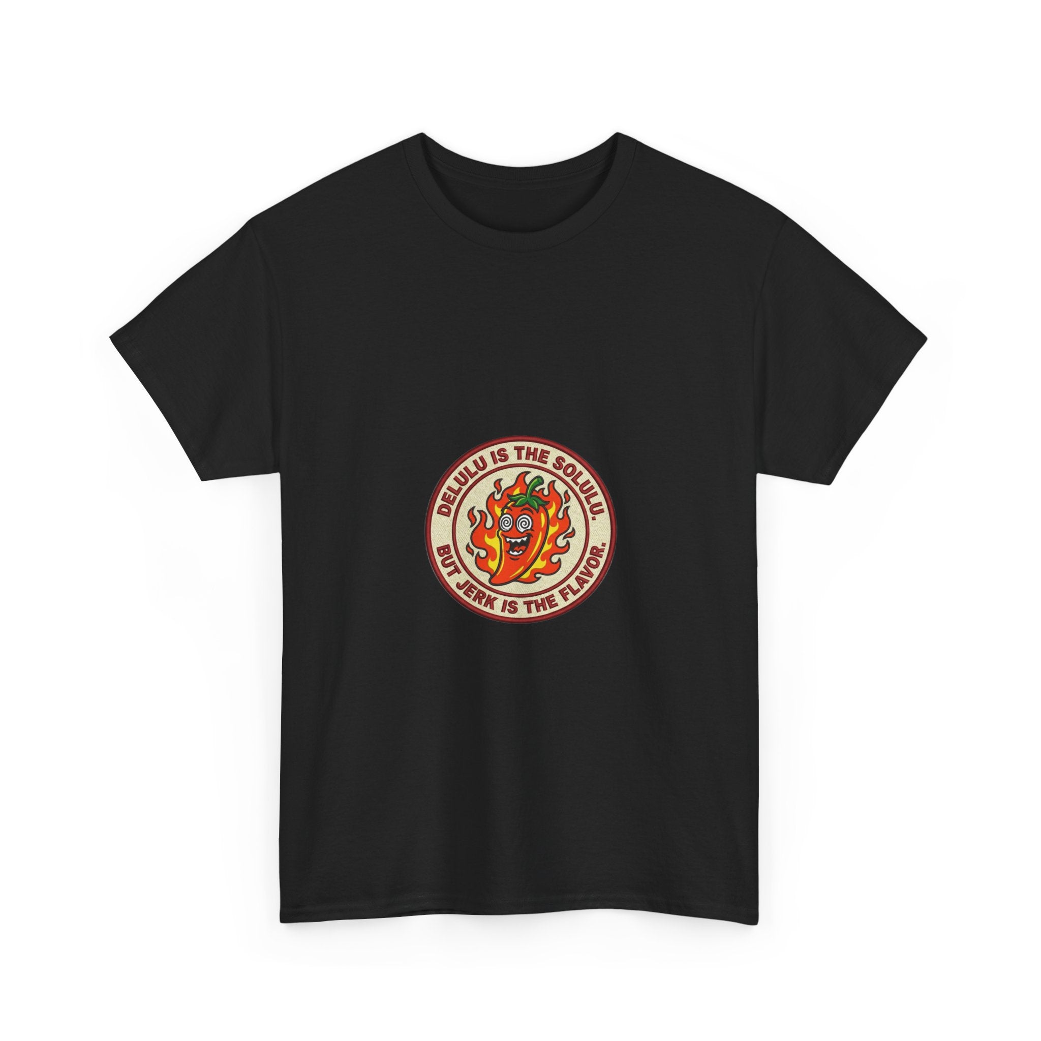 Unc's Table: Ya Jerk Delulu Patch Tee — T-Shirt