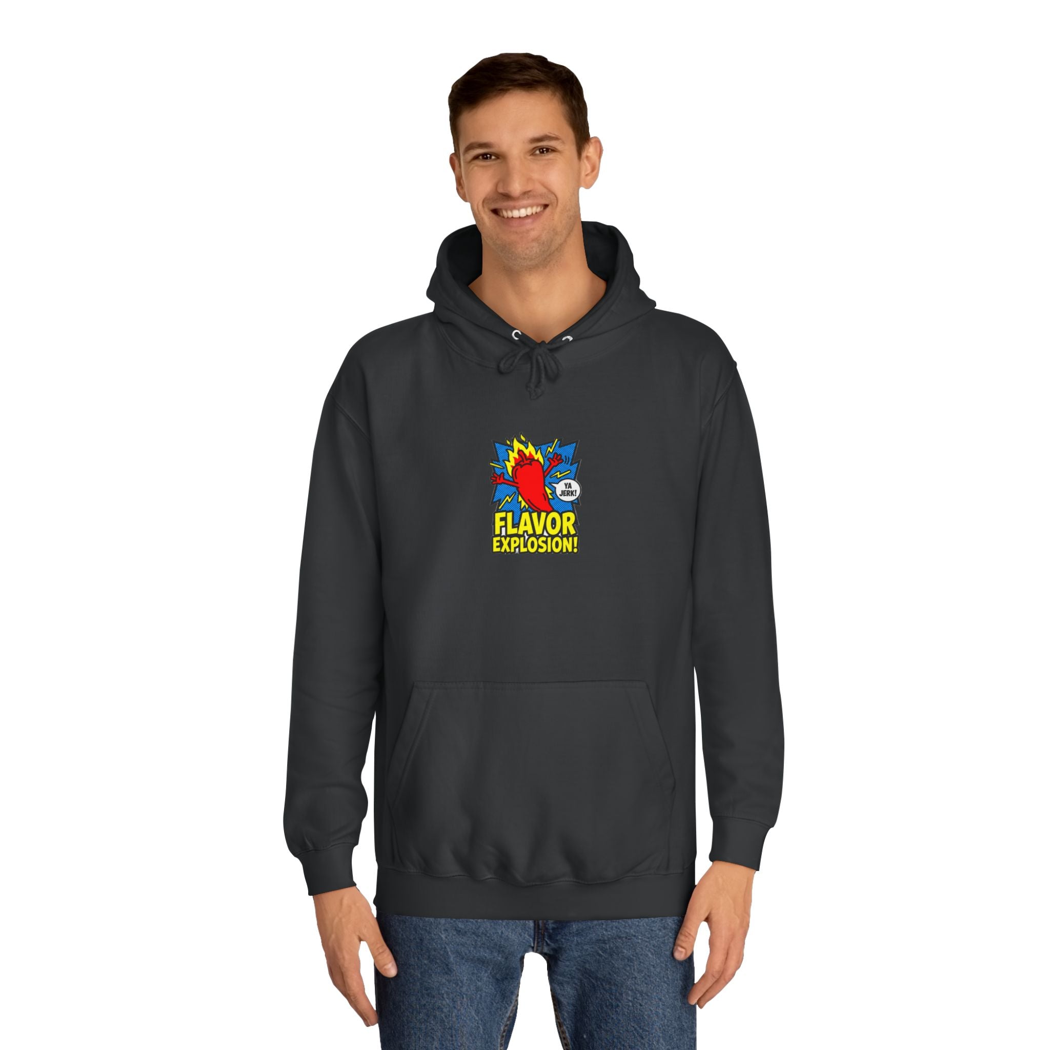 Unc's Table: Ya Jerk! Flavor Explosion Comic Tee — Hoodie
