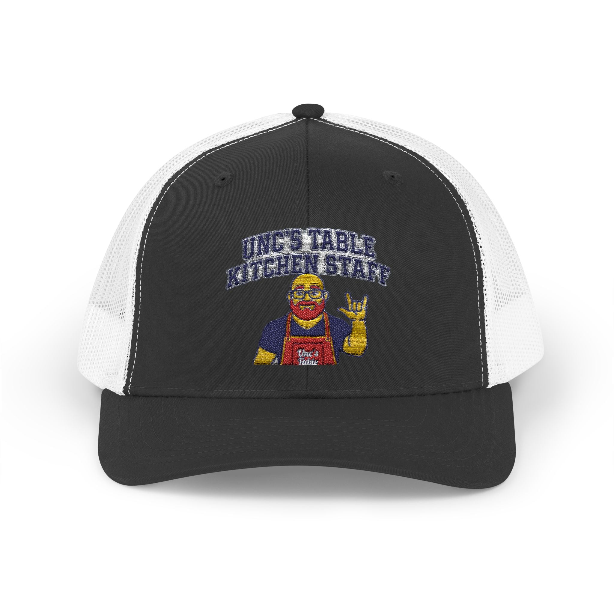 Unc's Table Unc's Kitchen Staff Varsity Tee — Snapback