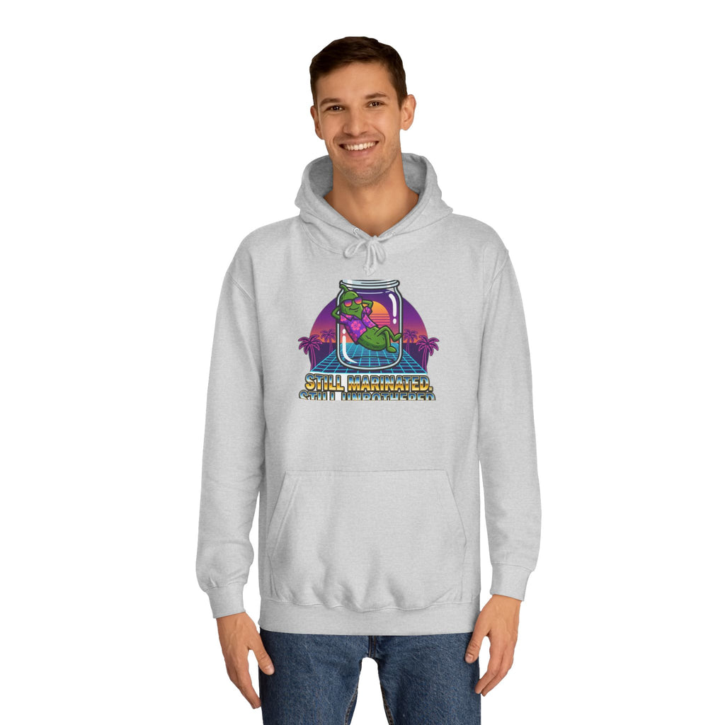 Unc's Table: Marinated & Unbothered Vaporwave Tee — Hoodie