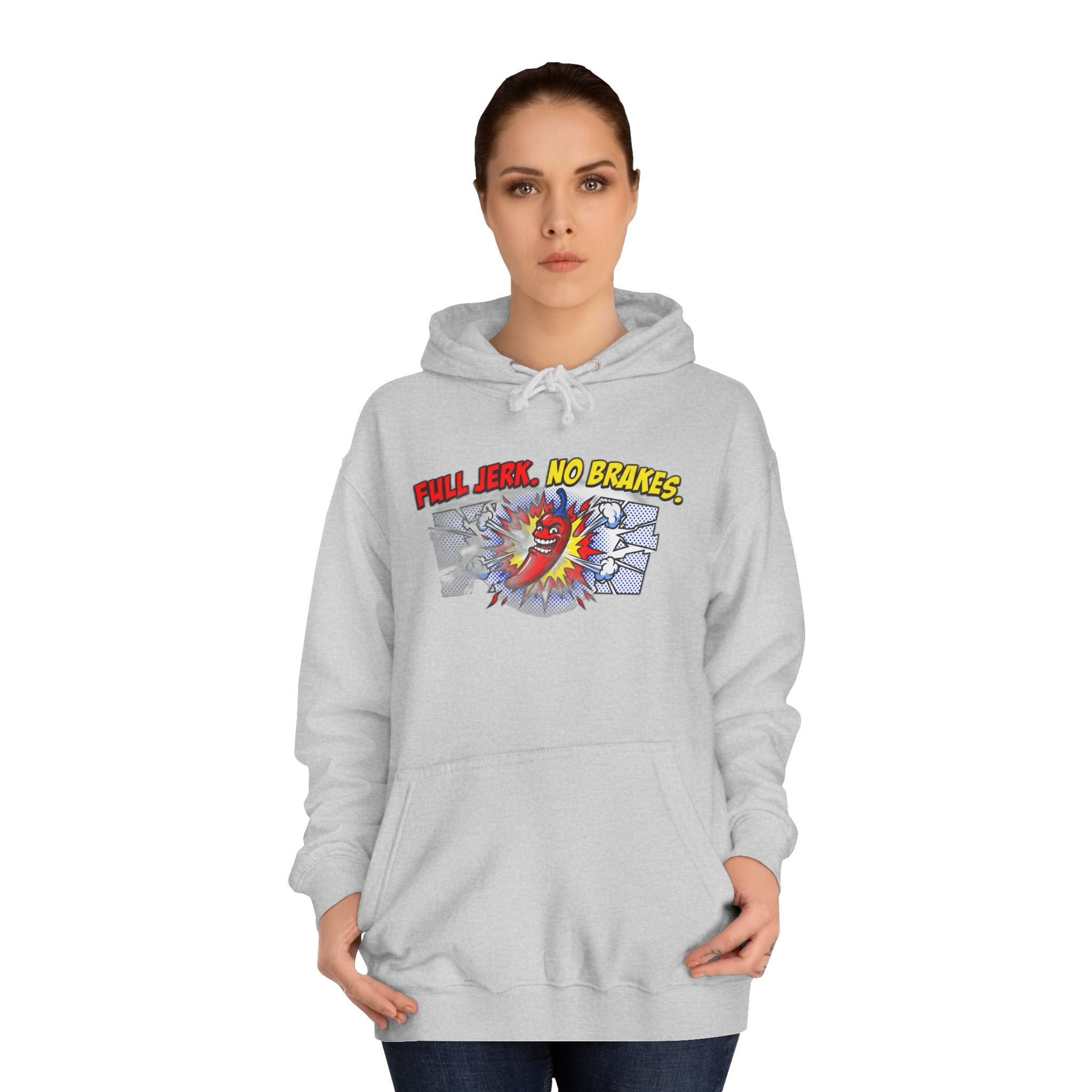 Unc's Table: Full Jerk No Brakes Comic Tee — Hoodie