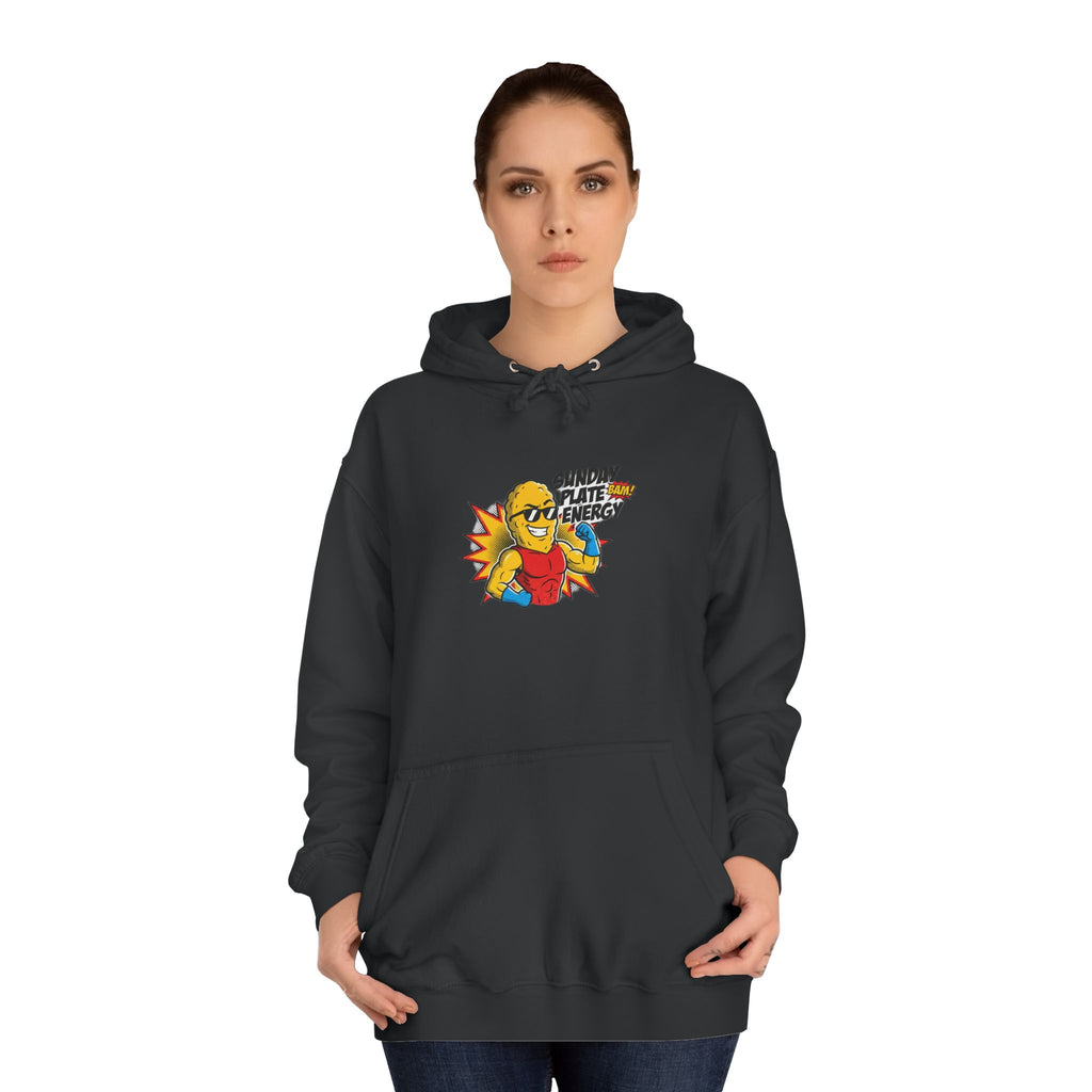 Unc's Table Sunday Plate Energy Comic Tee — Hoodie