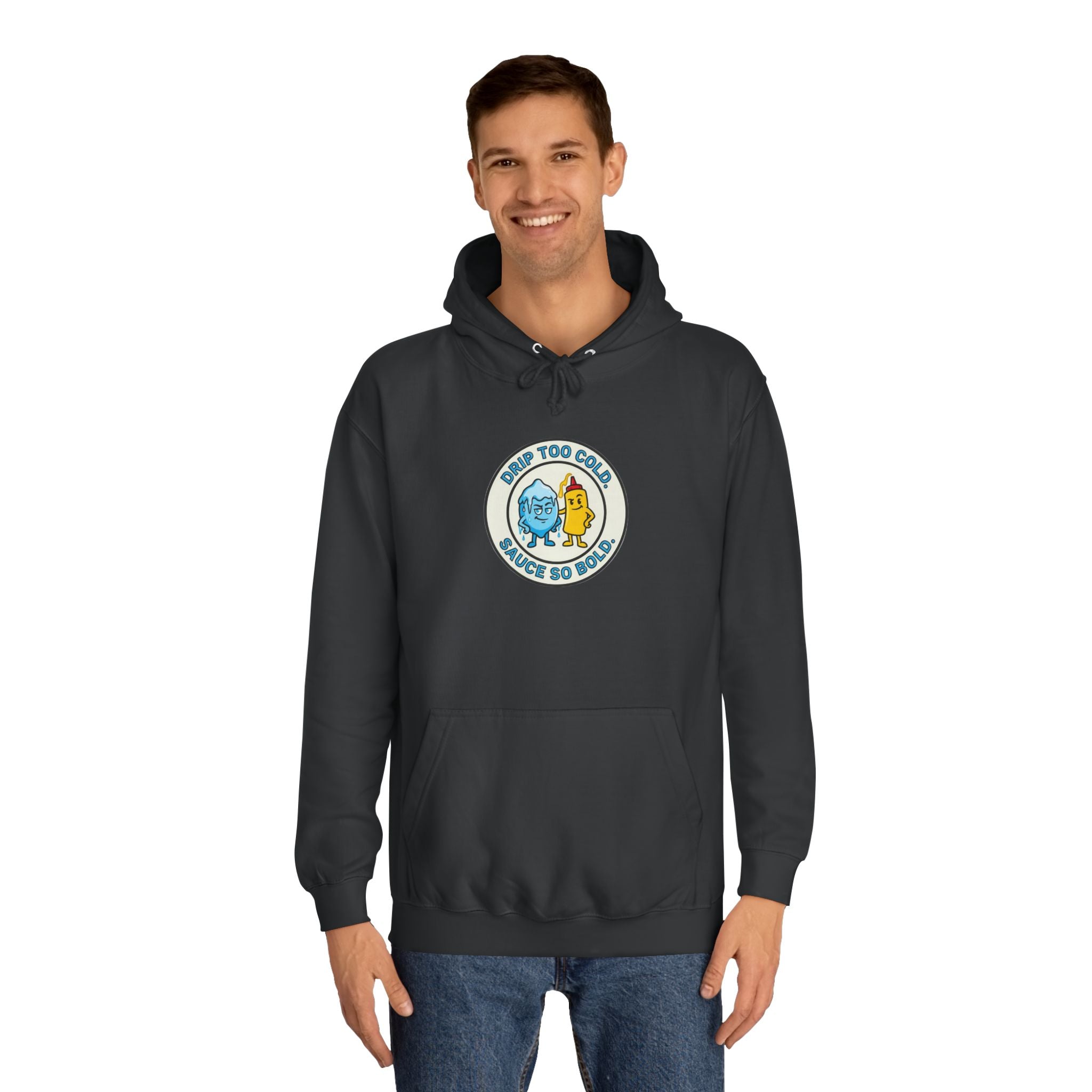 Unc's Table: Drip Too Cold Patch Logo — Hoodie