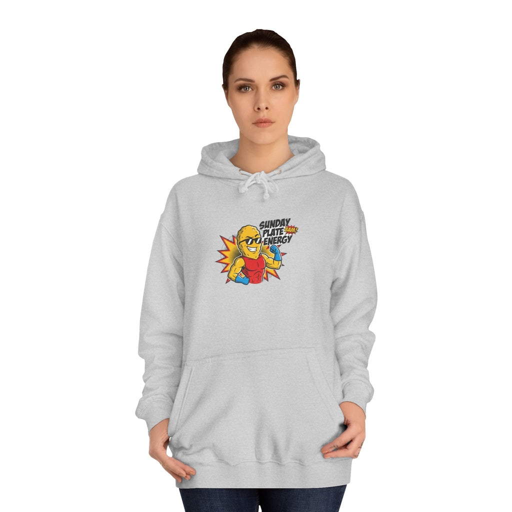 Unc's Table Sunday Plate Energy Comic Tee — Hoodie