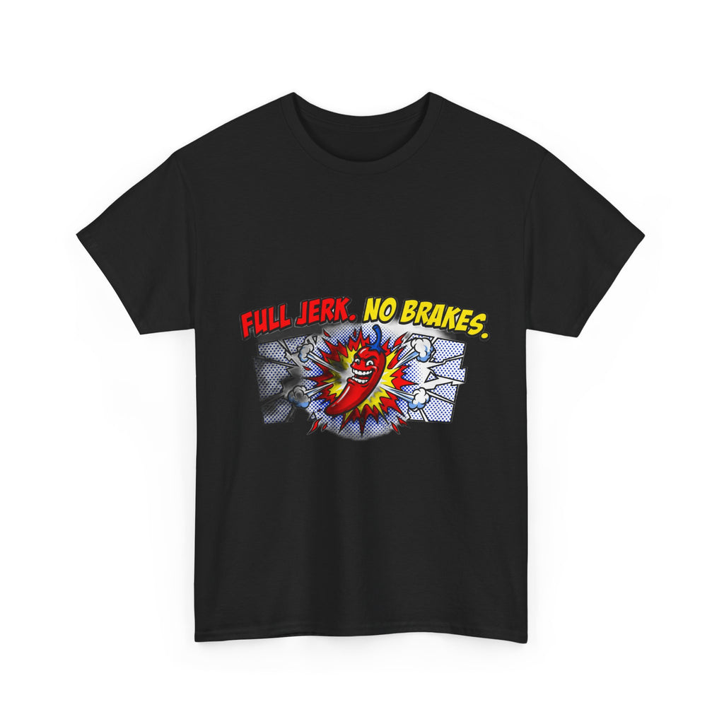 Unc's Table: Full Jerk No Brakes Comic Tee — T-Shirt