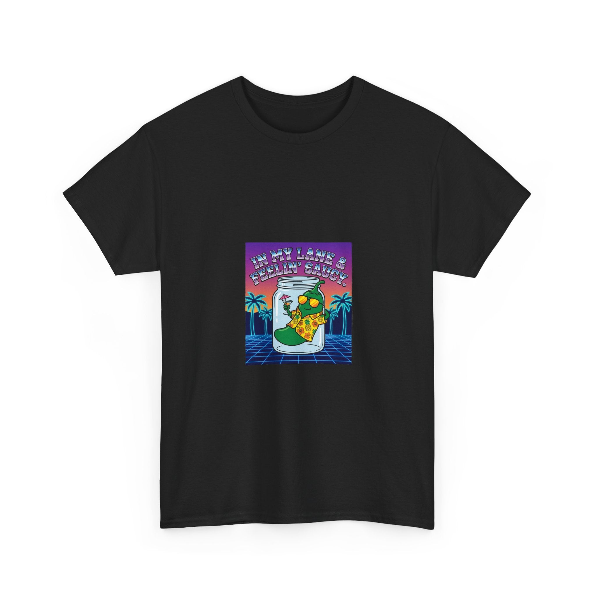 Unc's Table Jalapeno Dill Vaporwave Tee — T-Shirt