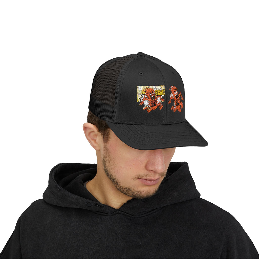 Unc's Table Ya Jerk Pepper Brat Comic Tee — Snapback