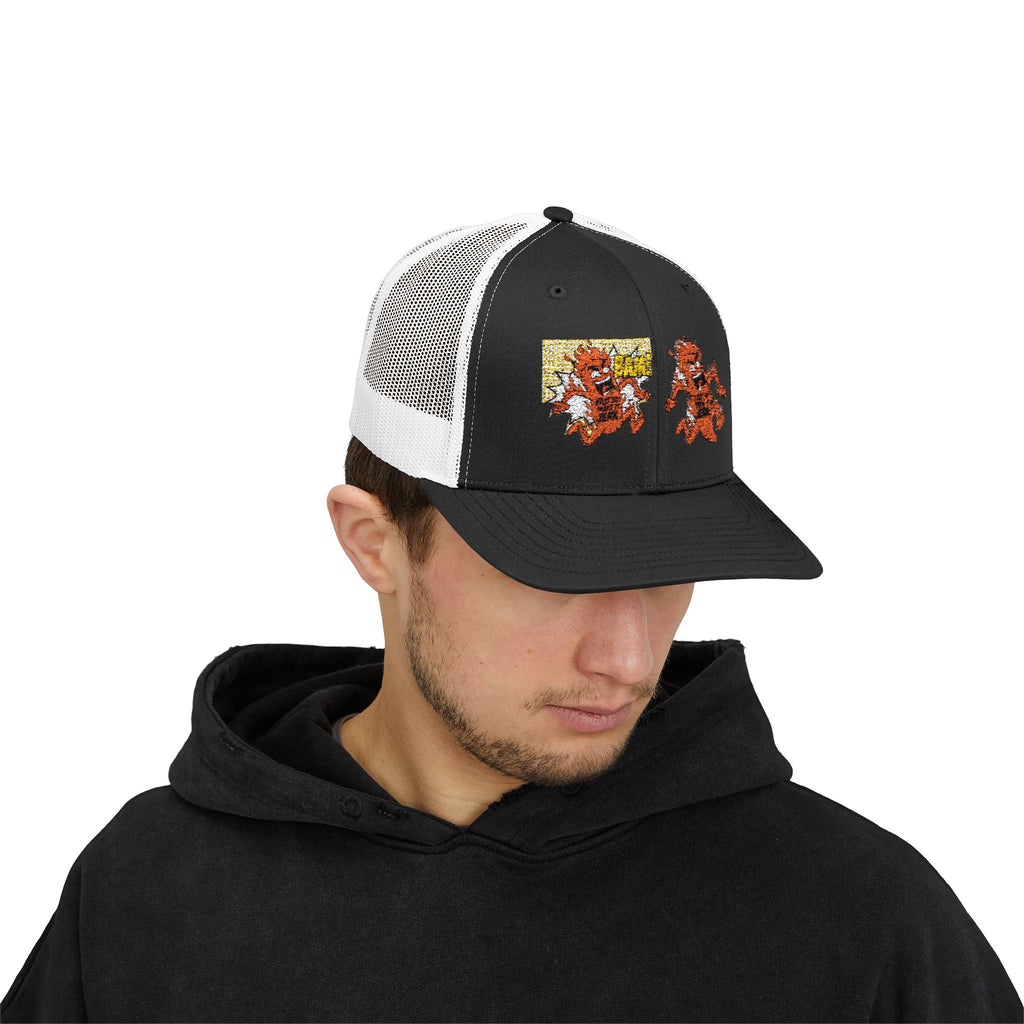 Unc's Table Ya Jerk Pepper Brat Comic Tee — Snapback