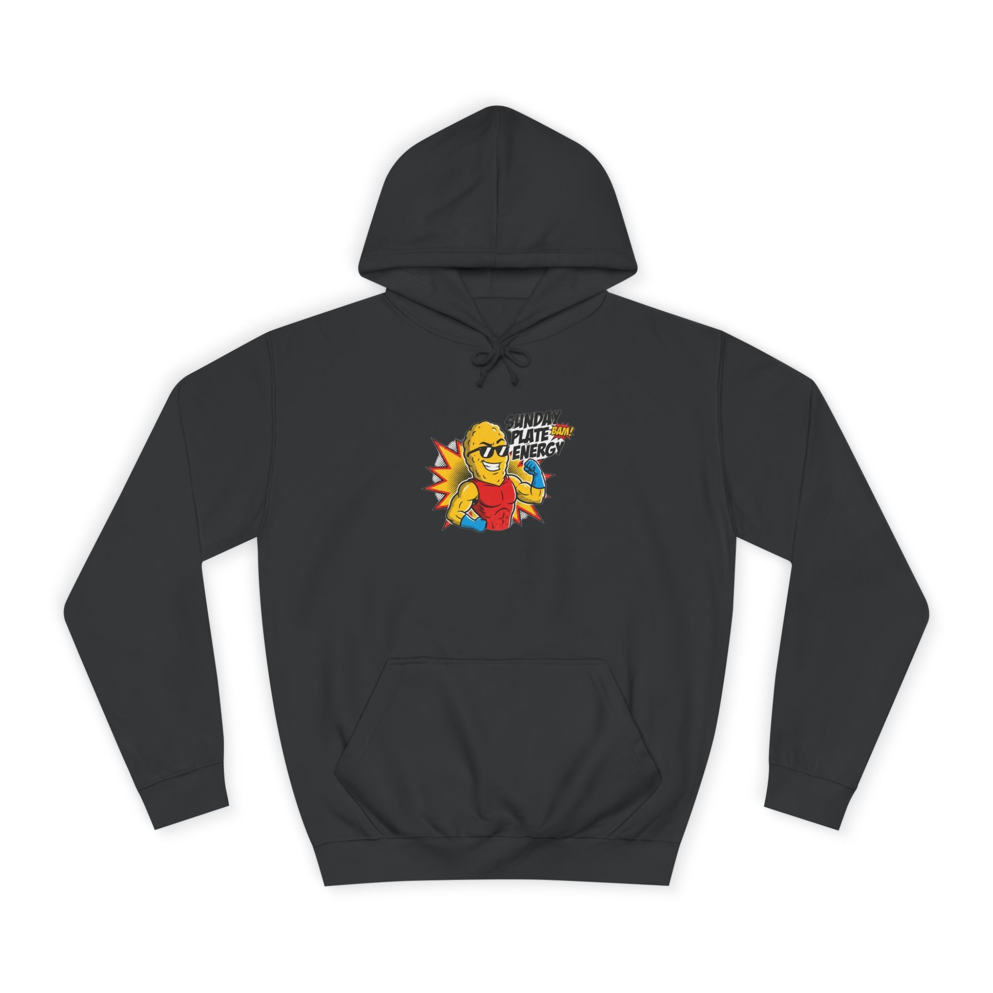 Unc's Table Sunday Plate Energy Comic Tee — Hoodie