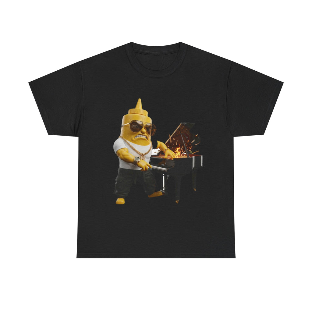Uncs Table Muusttaarrdd Piano Rockstar — T-Shirt