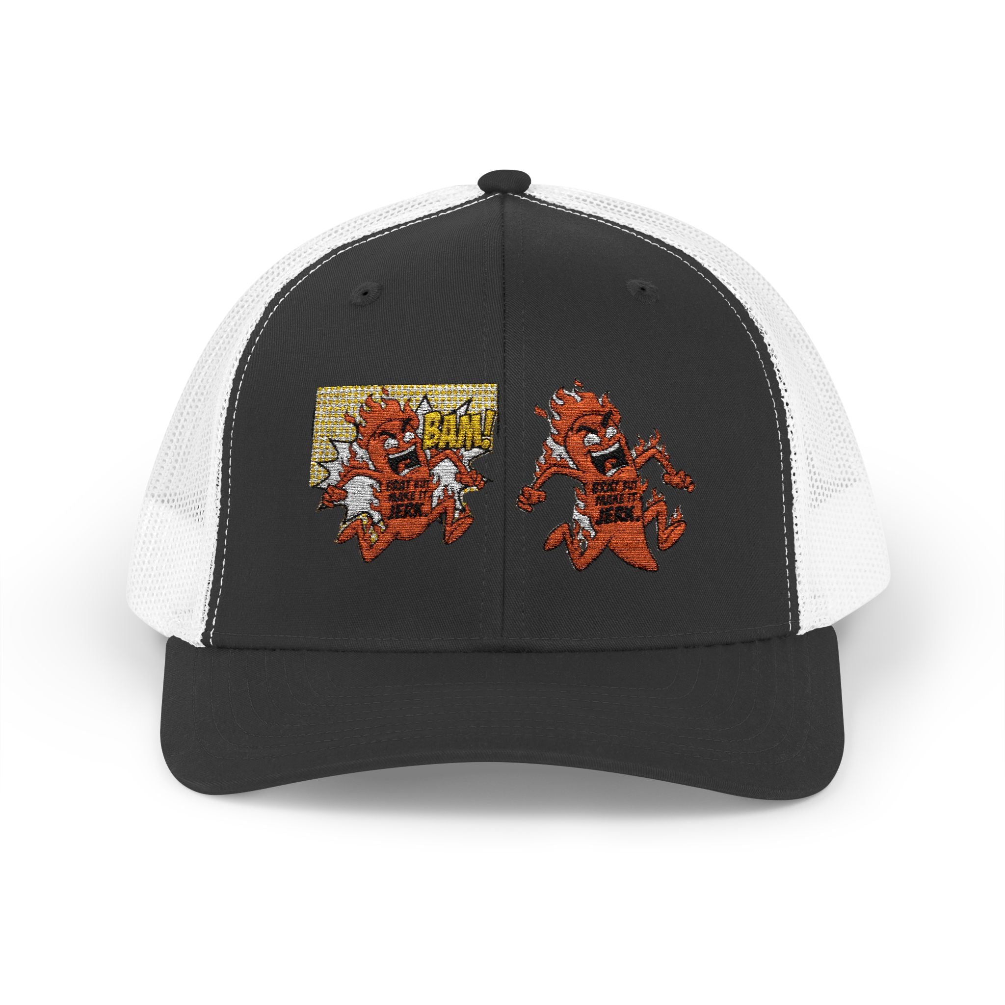 Unc's Table Ya Jerk Pepper Brat Comic Tee — Snapback