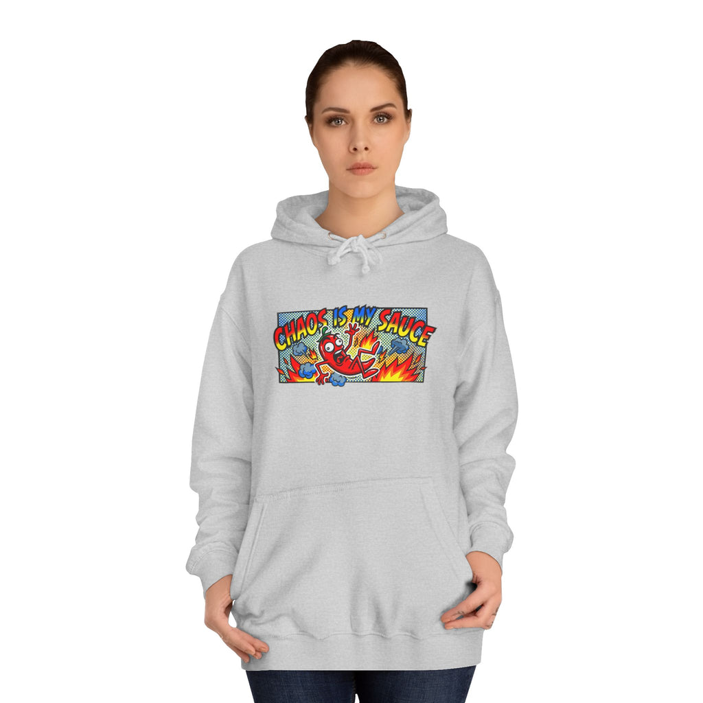 Unc's Table: Chaos Is My Sauce Comic Tee — Hoodie