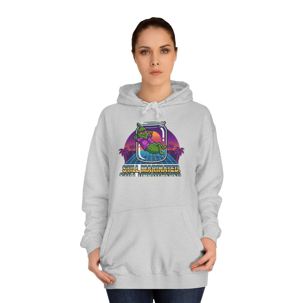 Unc's Table: Marinated & Unbothered Vaporwave Tee — Hoodie