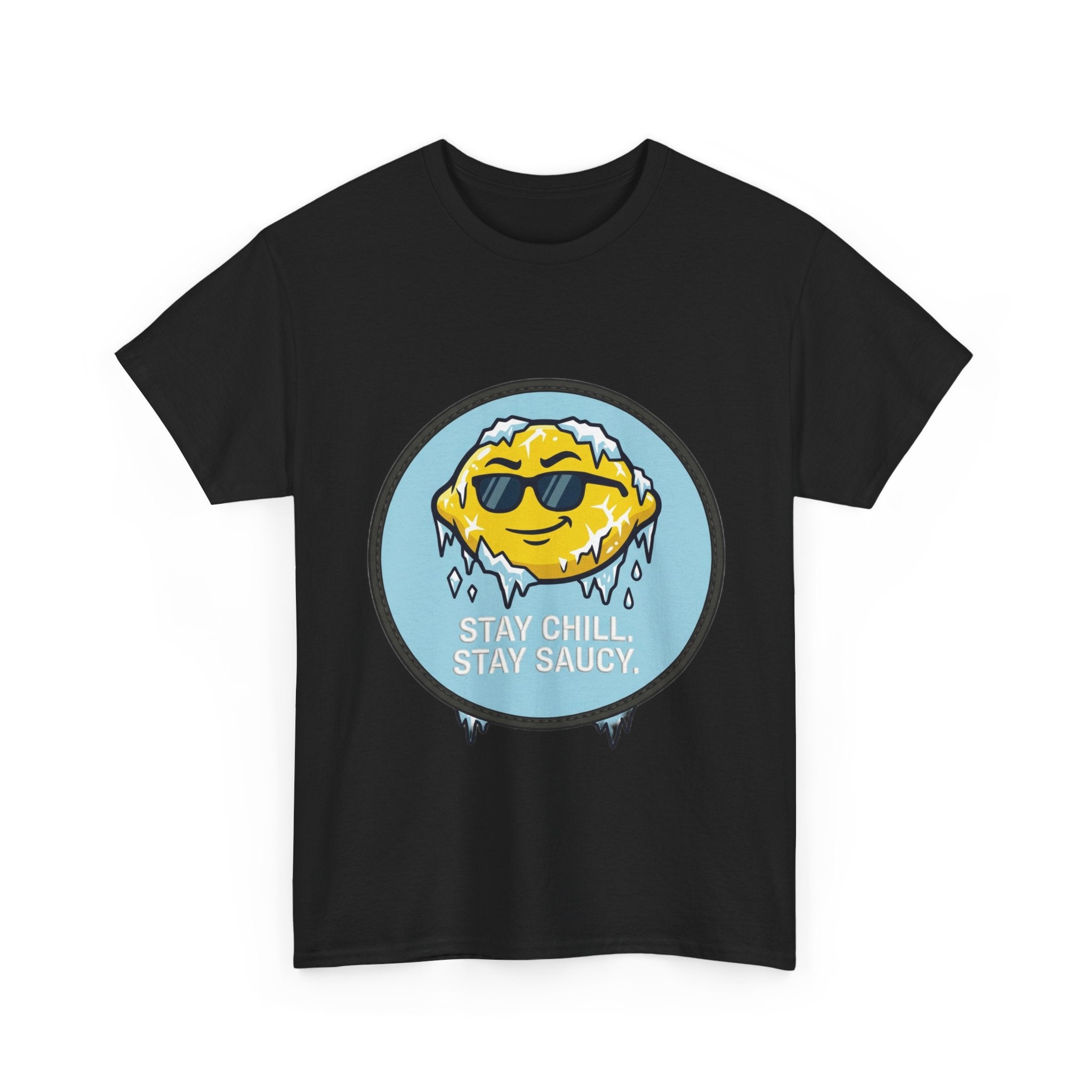 Unc's Table: Stay Chill, Stay Saucy Patch — T-Shirt