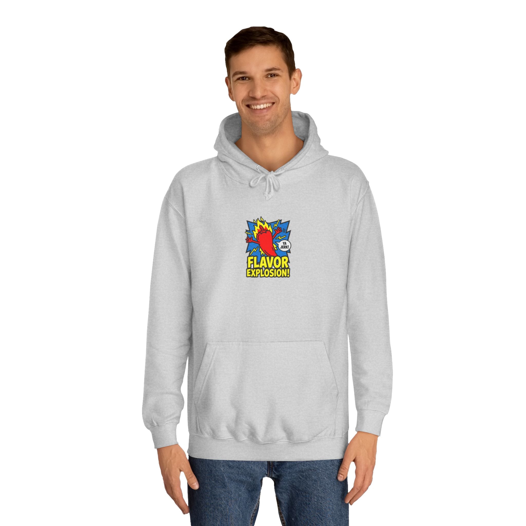 Unc's Table: Ya Jerk! Flavor Explosion Comic Tee — Hoodie