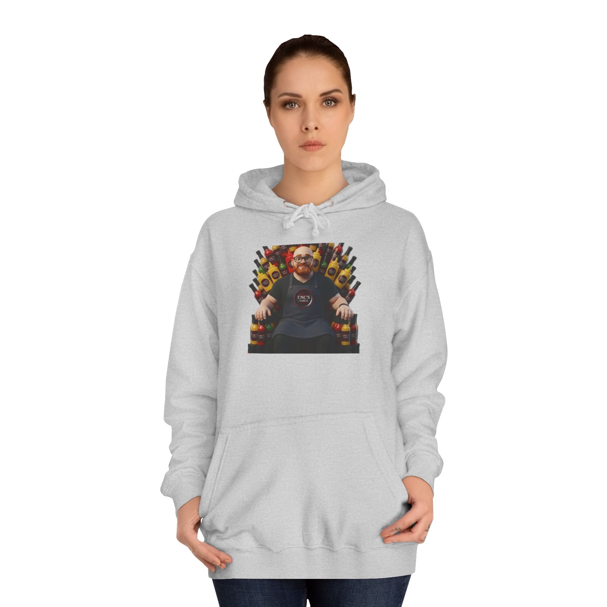 Unc's Table Unc Sauce Throne Merch — Hoodie