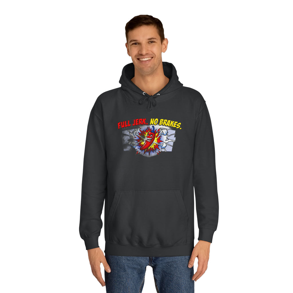 Unc's Table: Full Jerk No Brakes Comic Tee — Hoodie