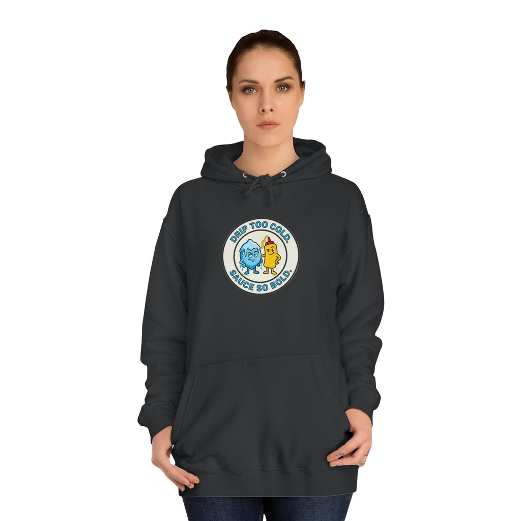 Unc's Table: Drip Too Cold Patch Logo — Hoodie