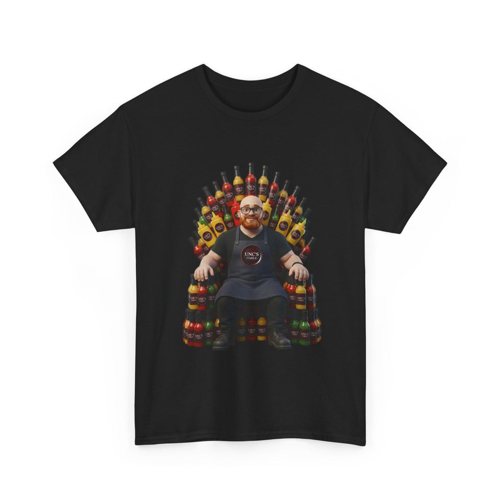 Unc's Table Unc Sauce Throne Merch — T-Shirt