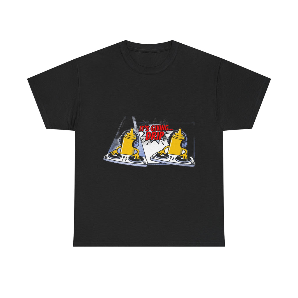 Unc's Table: Mustarrdd Drip Comic Tee — T-Shirt