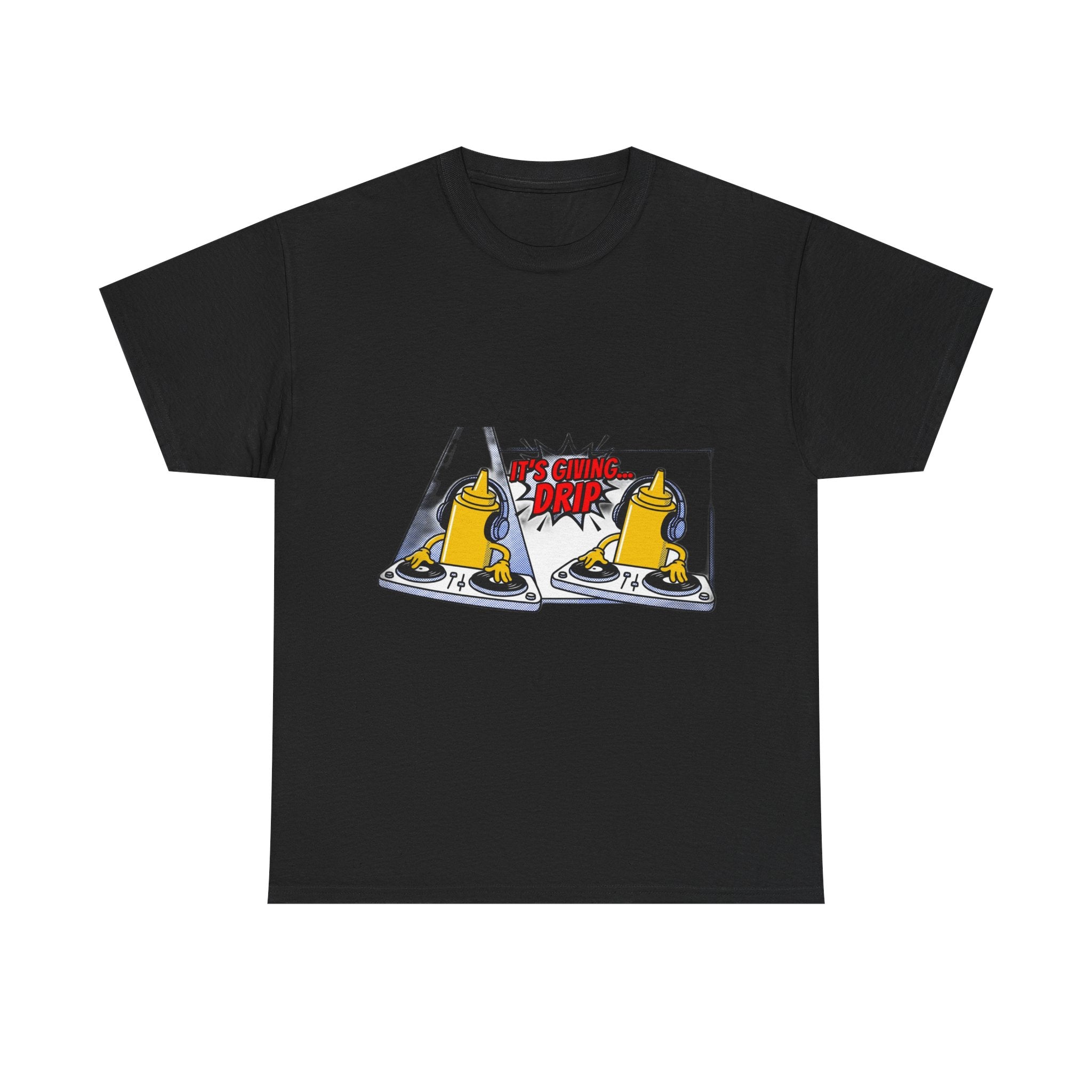 Unc's Table: Mustarrdd Drip Comic Tee — T-Shirt