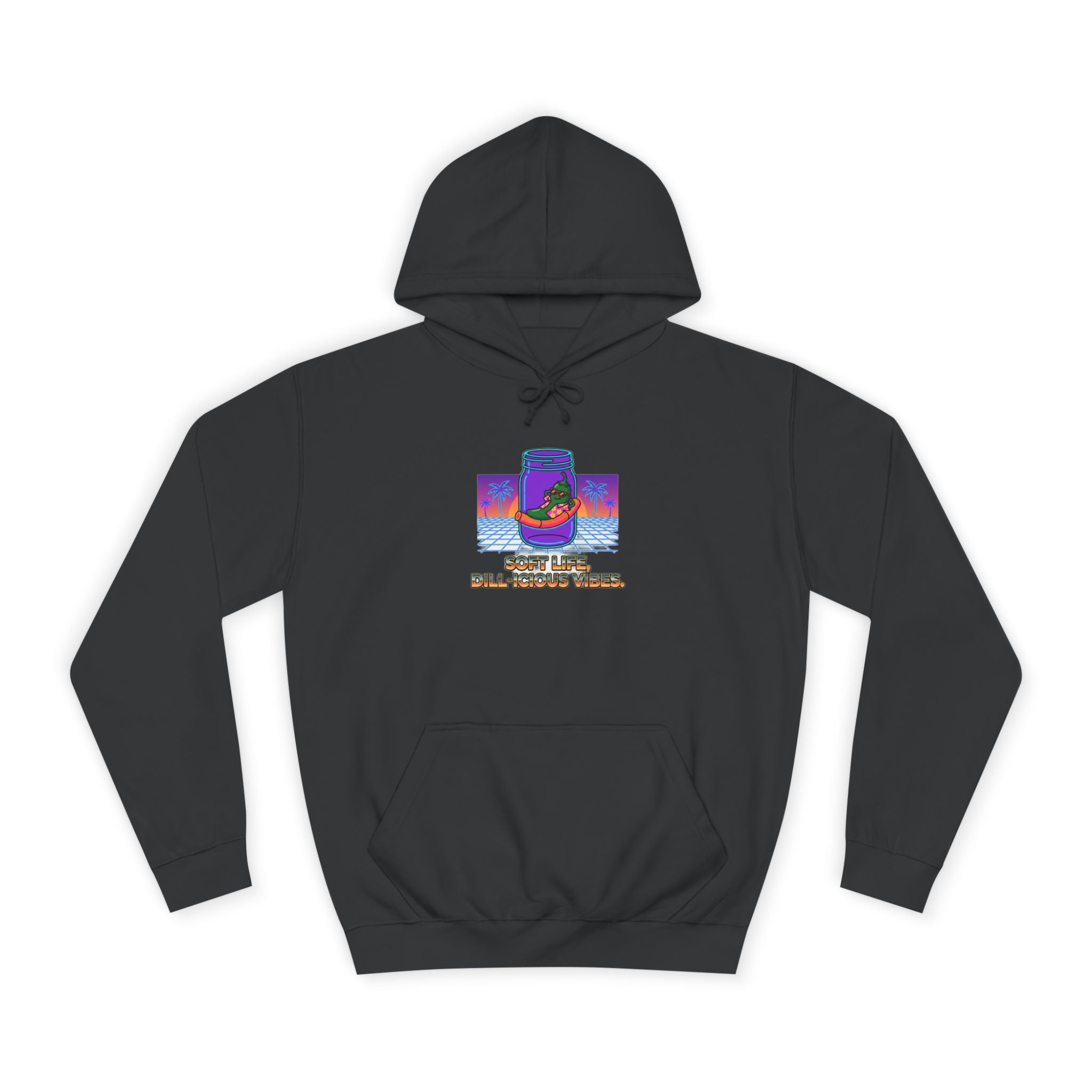Unc's Table: Dill-icious Vibes Vaporwave Tee — Hoodie