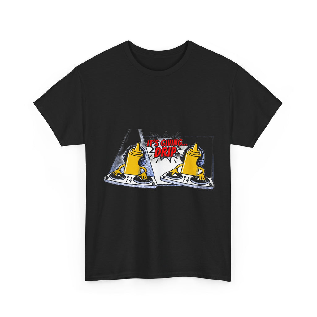Unc's Table: Mustarrdd Drip Comic Tee — T-Shirt